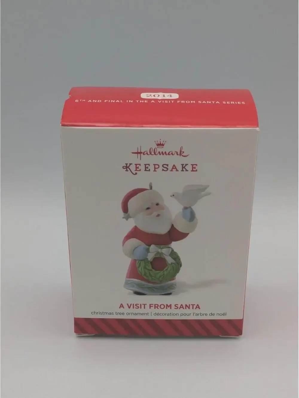 Hallmark Keepsake A Visit From Santa 2014, 6th and Final in the Series Ornament